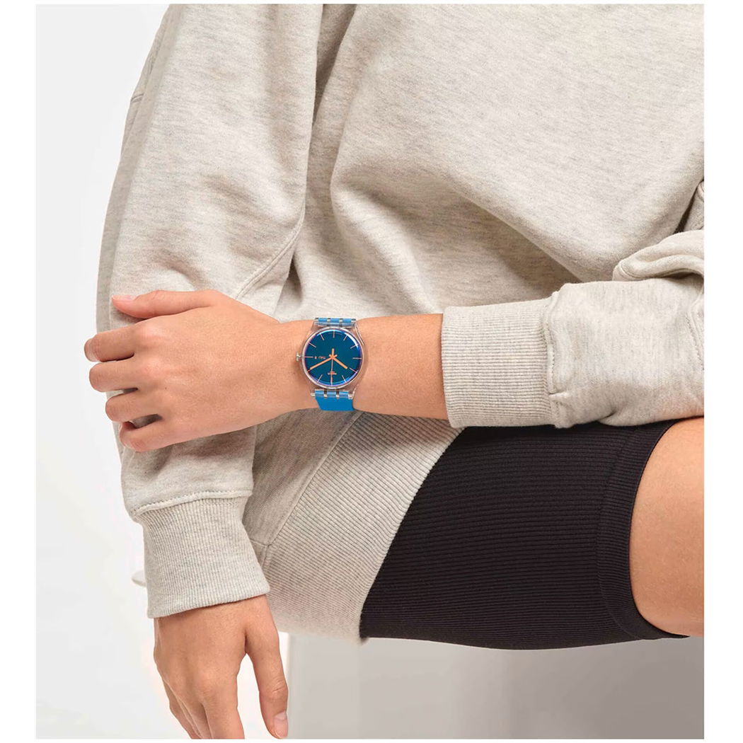 Swatch So29k702-S14 POLABLUE Kol Saati