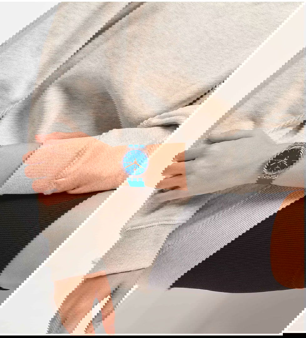 Swatch So29k702-S14 Polablue Kol Saati