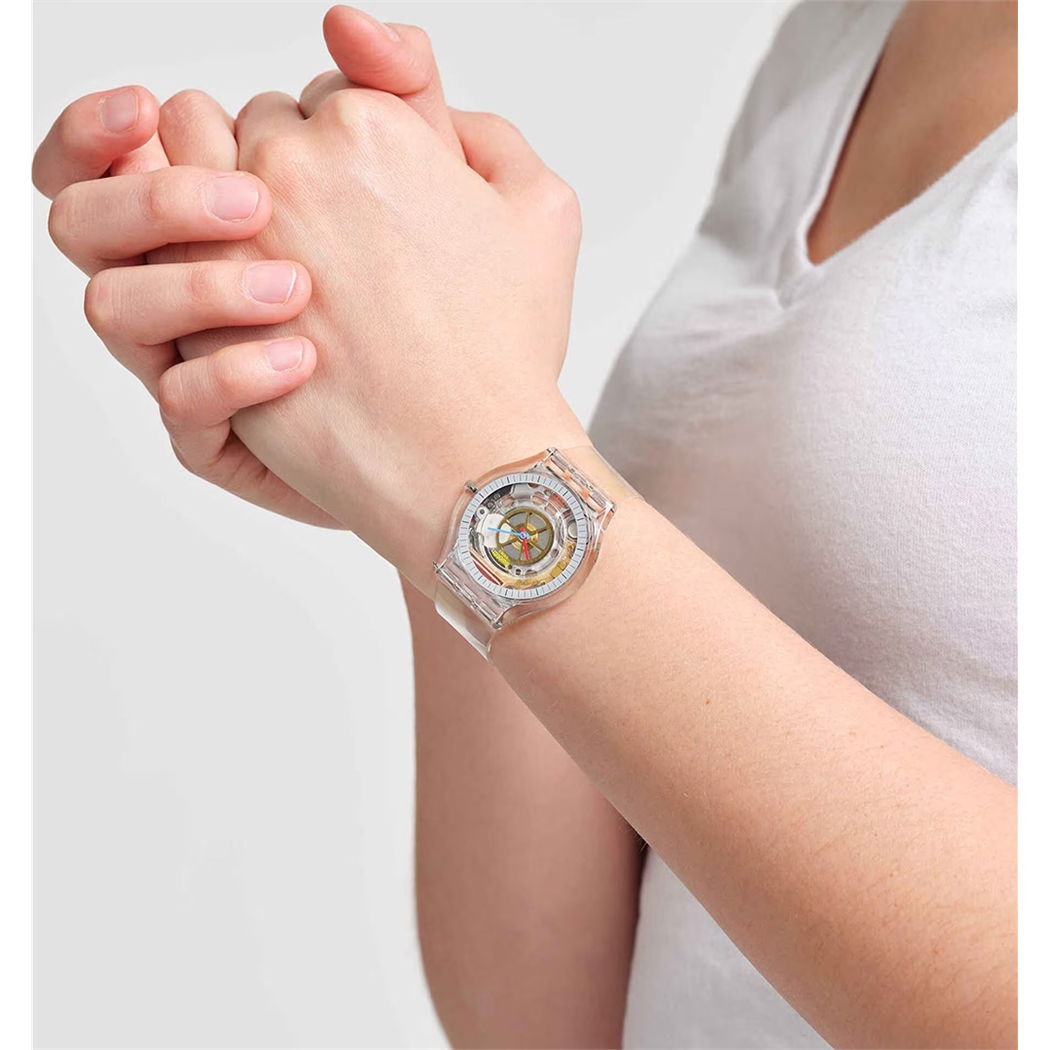 Swatch Ss08k109-S06 CLEARLY SKIN Kadın Kol Saati