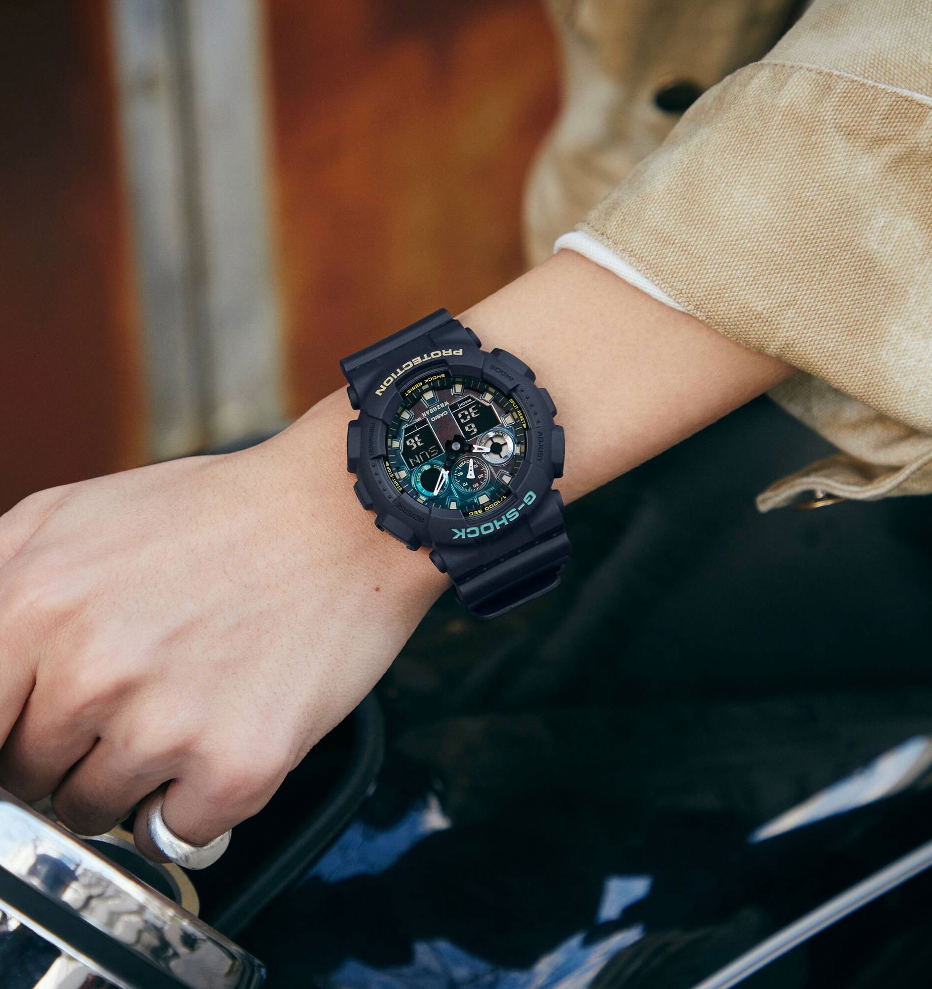 Casio Ga-100Rc-1Adr G-Shock Erkek Kol Saati