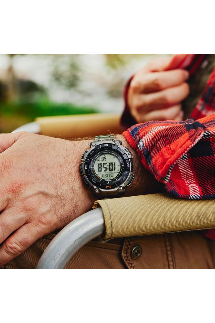 Casio Protrek Prg-340T-7Dr Titanyum Erkek Kol Saati