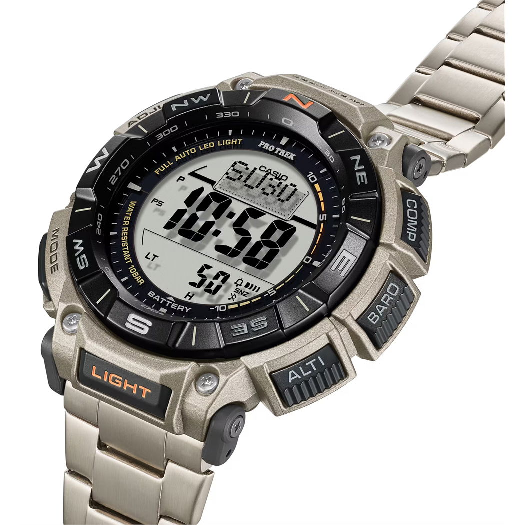 Casio Protrek Prg-340T-7Dr Titanyum Erkek Kol Saati