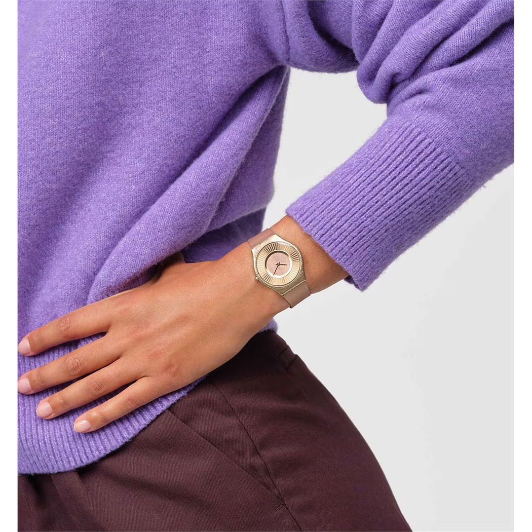 Swatch Ss08c102 TAWNY RADIANCE Kadın Kol Saati