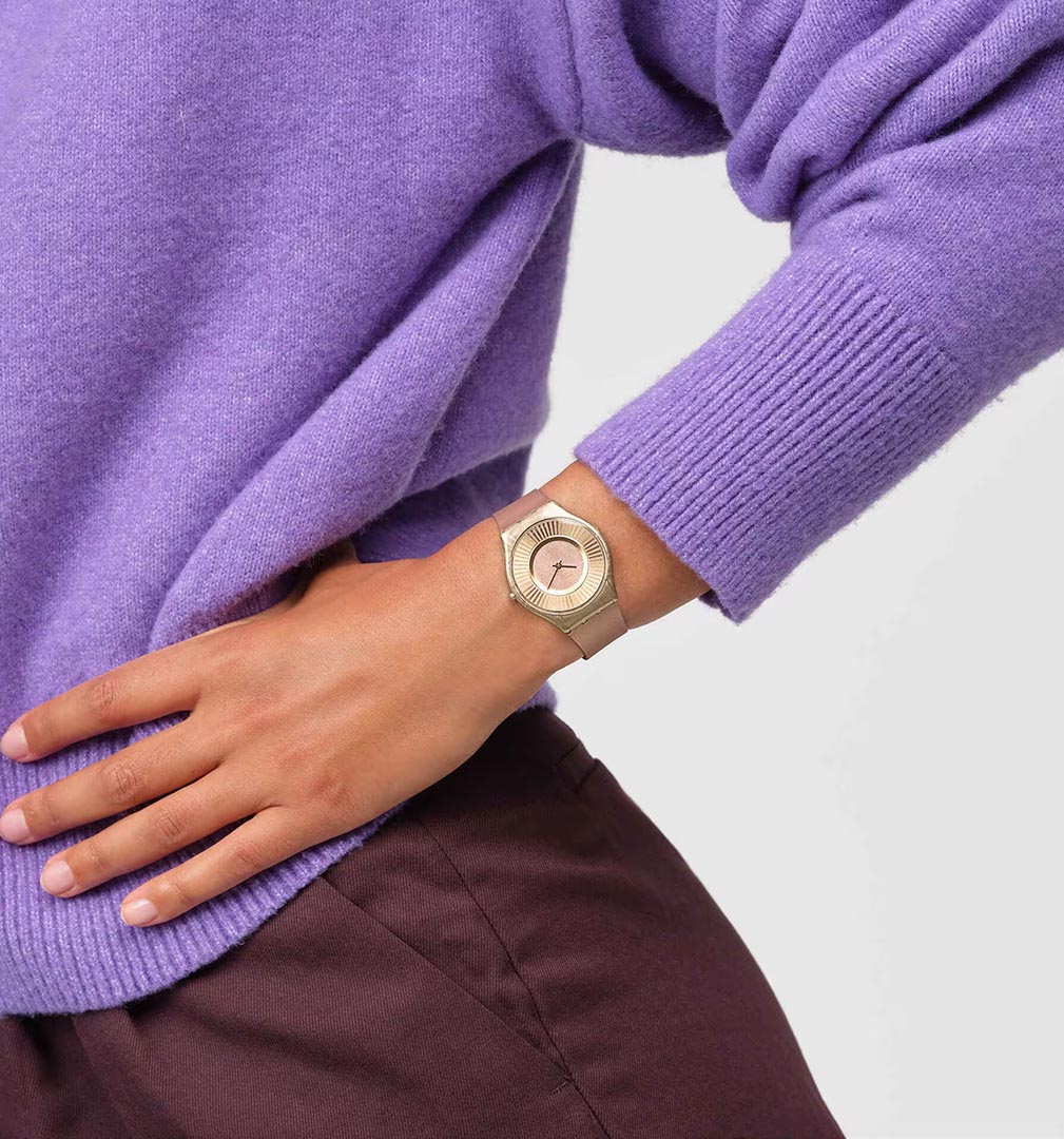 Swatch Ss08c102 TAWNY RADIANCE Kadın Kol Saati