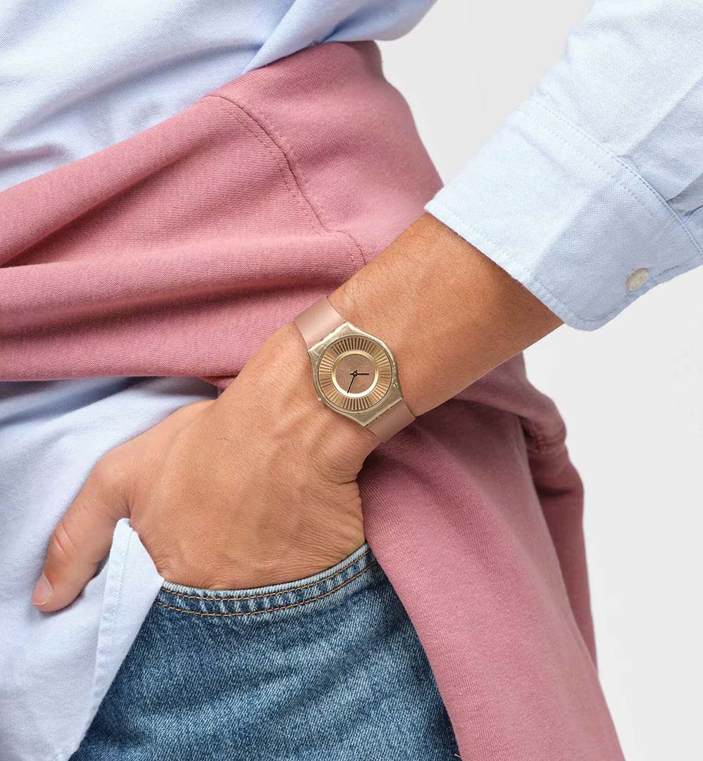 Swatch Ss08c102 TAWNY RADIANCE Kadın Kol Saati