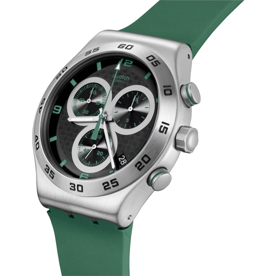 Swatch Yvs525 CARBONIC GREEN Kol Saati