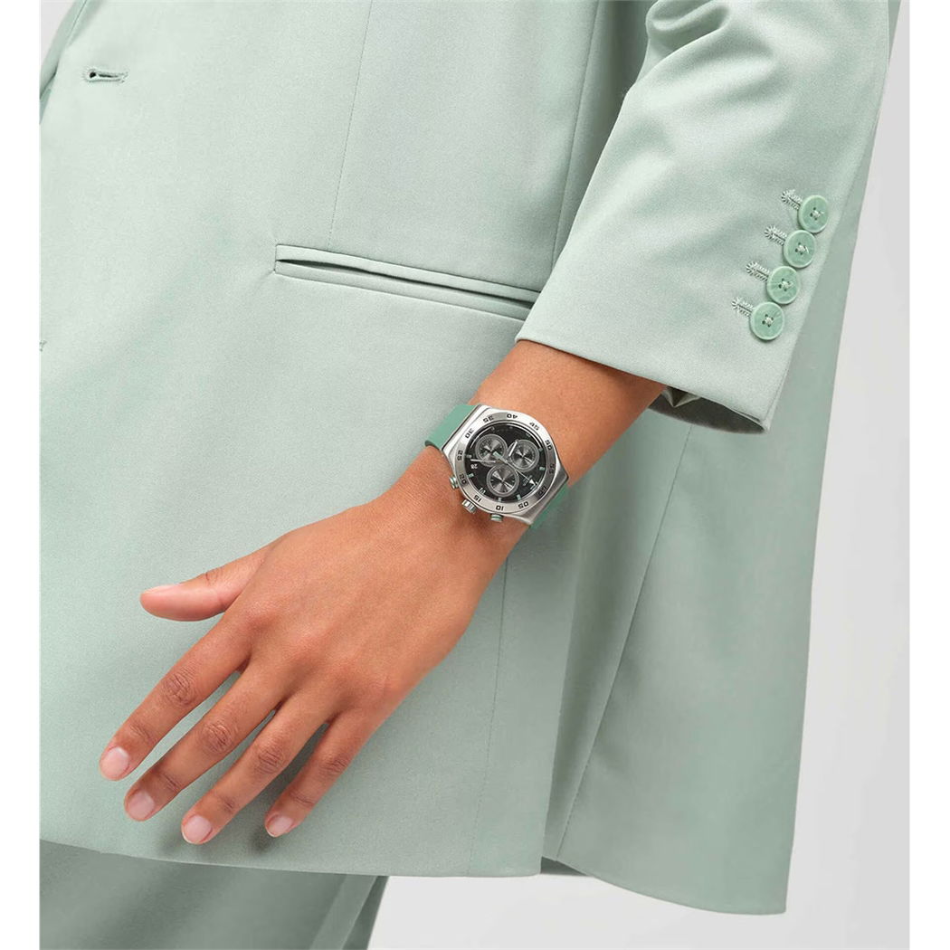 Swatch Yvs525 CARBONIC GREEN Kol Saati
