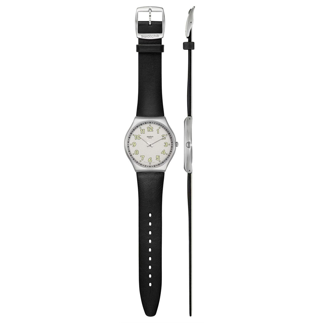 Swatch Ss07s134 BLACK HEPCAT Erkek Kol Saati