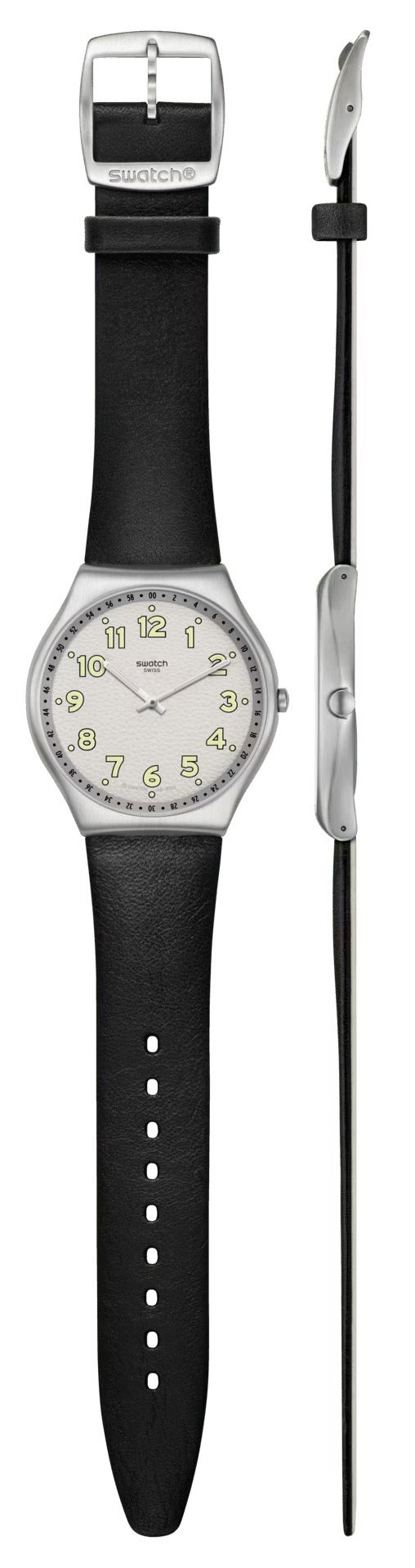Swatch Ss07s134 BLACK HEPCAT Erkek Kol Saati