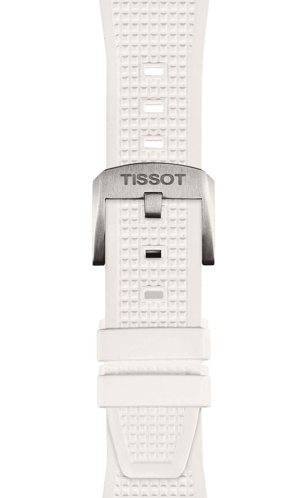 Tissot Orijinal PRX 40 mm Uyumlu Beyaz Silikon T852048463