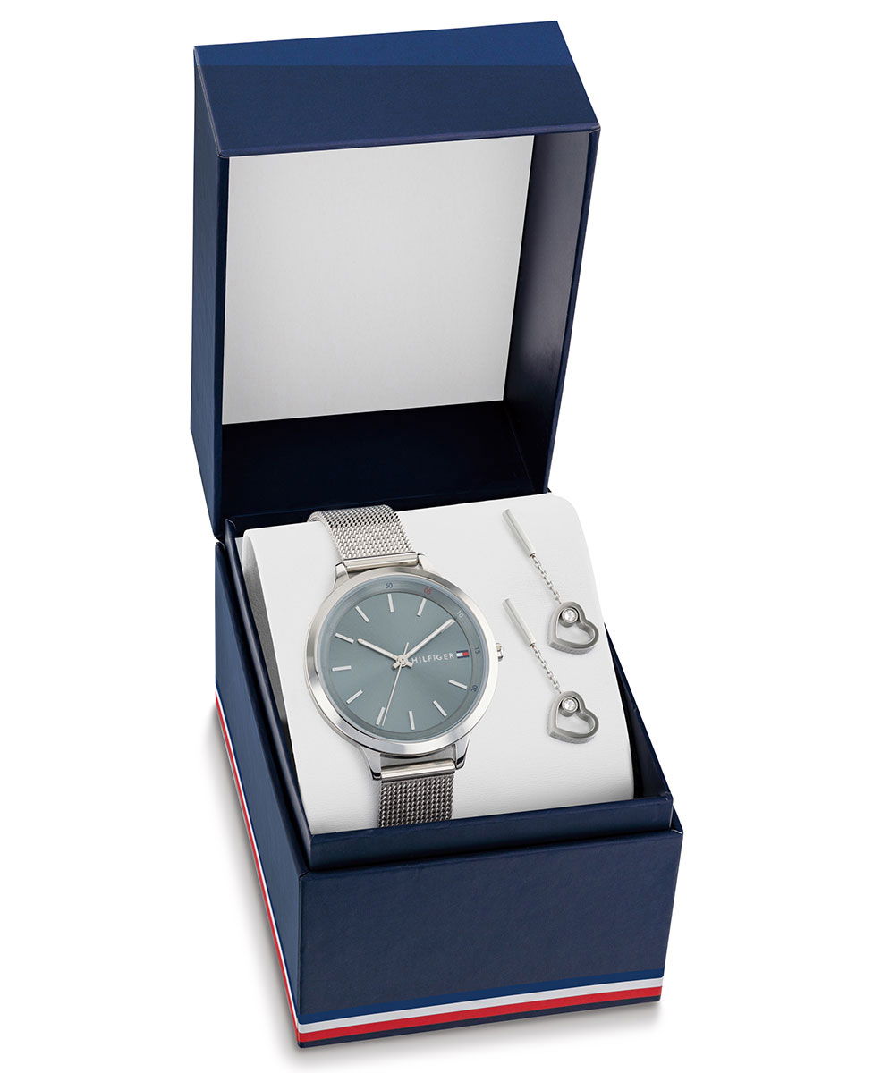 Tommy Hilfiger Th2770157 Kadın Kol Saati ve Küpe Seti