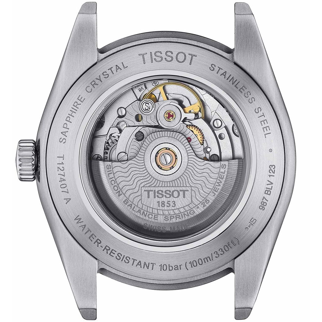 Tissot Gentleman 40mm T1274071135100 - Otomatik Erkek Saati (T127.407.11.351.00)