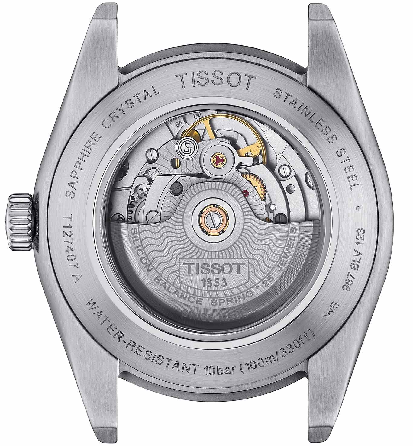 Tissot Gentleman 40mm T1274071135100 - Otomatik Erkek Saati (T127.407.11.351.00)