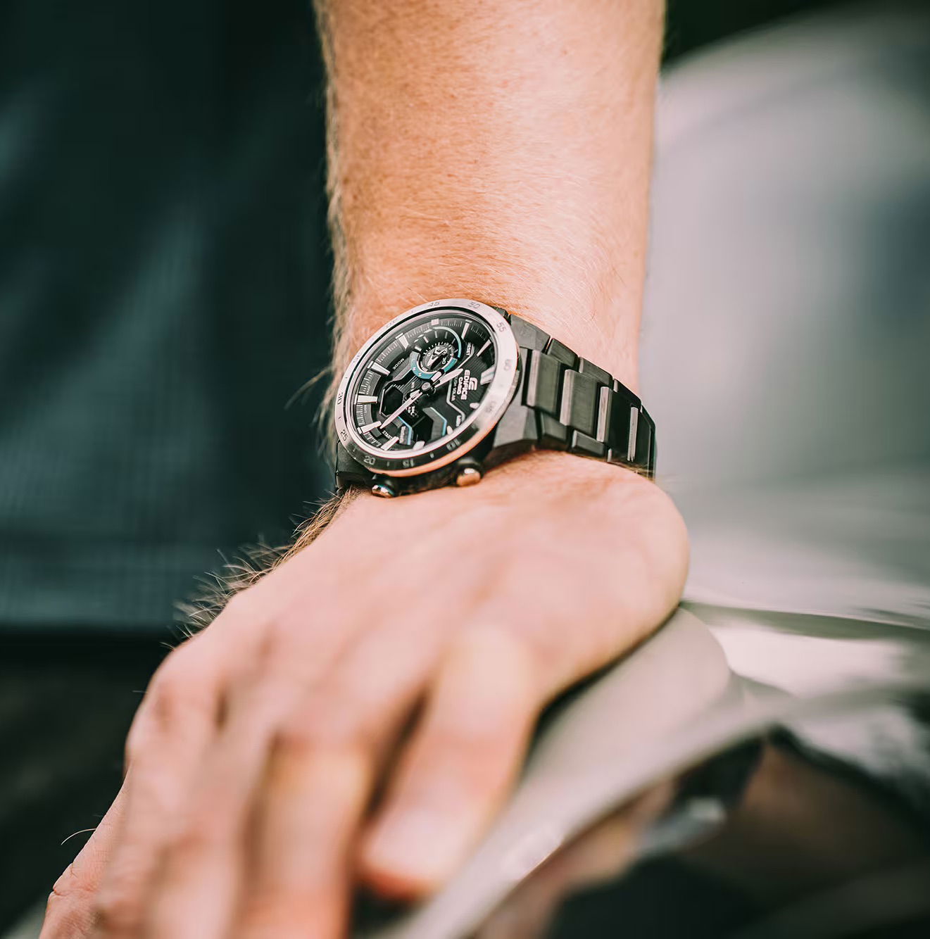 Casio Ecb-2200Dd-1Adf Edfice Akıllı Telefon Bağlantılı