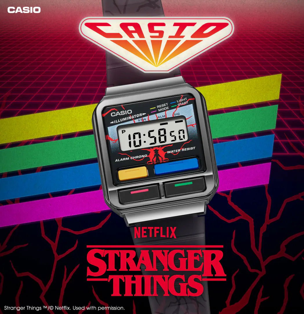Casio A120west-1Adr Stranger Things