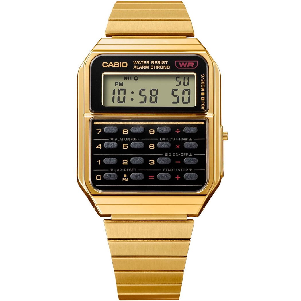 Casio Ca-500Weg-1Adf Hesap Makineli Kol Saati