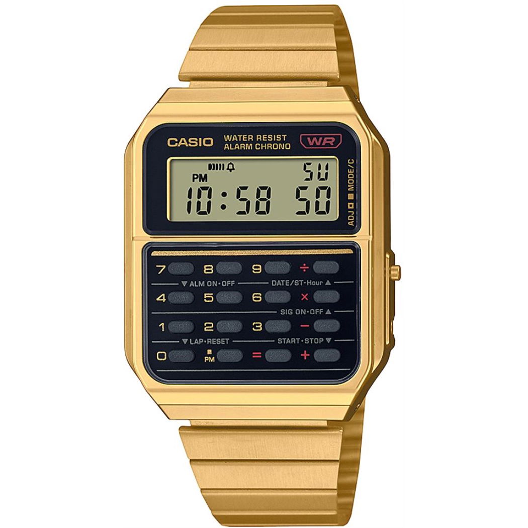 Casio Ca-500Weg-1Adf Hesap Makineli Kol Saati