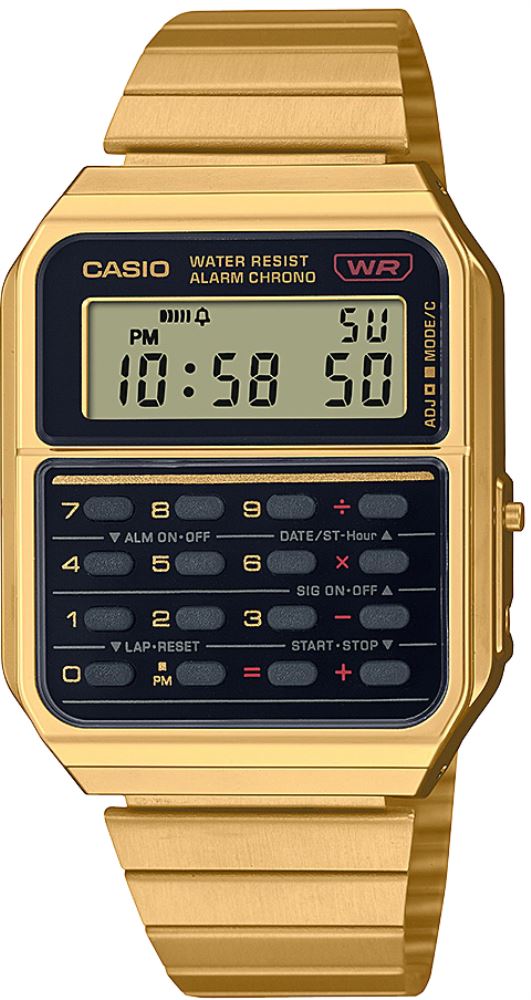 Casio Ca-500Weg-1Adf Hesap Makineli Kol Saati