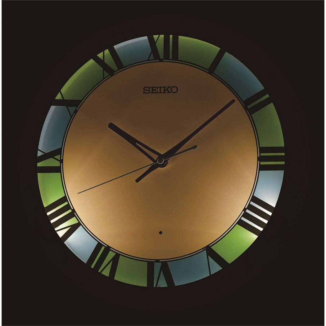 Seiko Qha010l Led Işıklı Duvar Saati