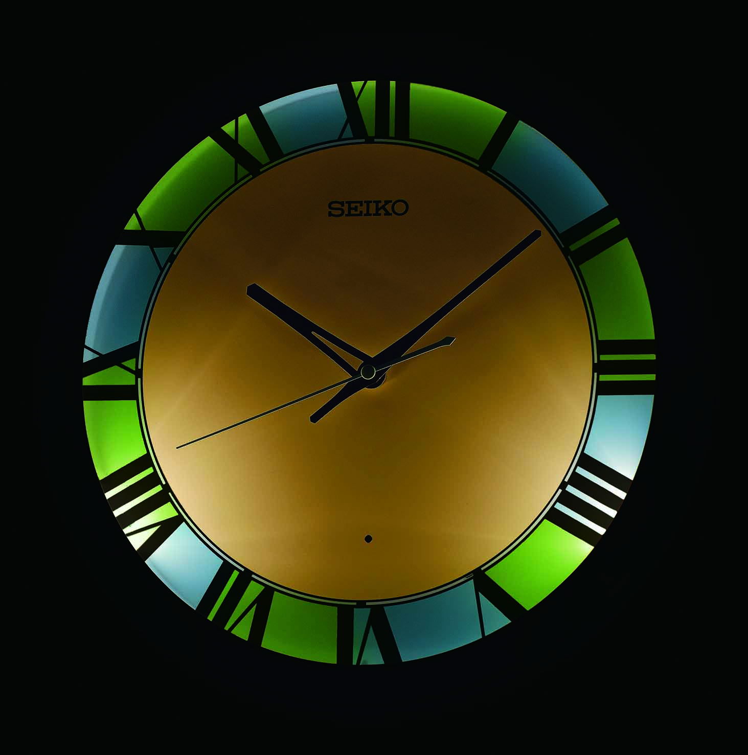 Seiko Qha010l Led Işıklı Duvar Saati