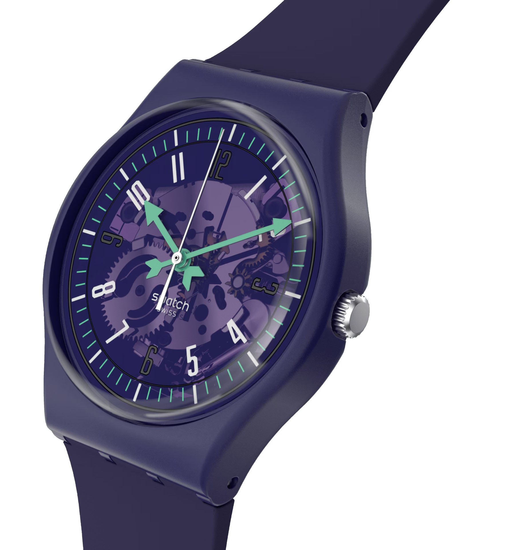 Swatch So28v102 PHOTONIC PURPLE Kol Saati