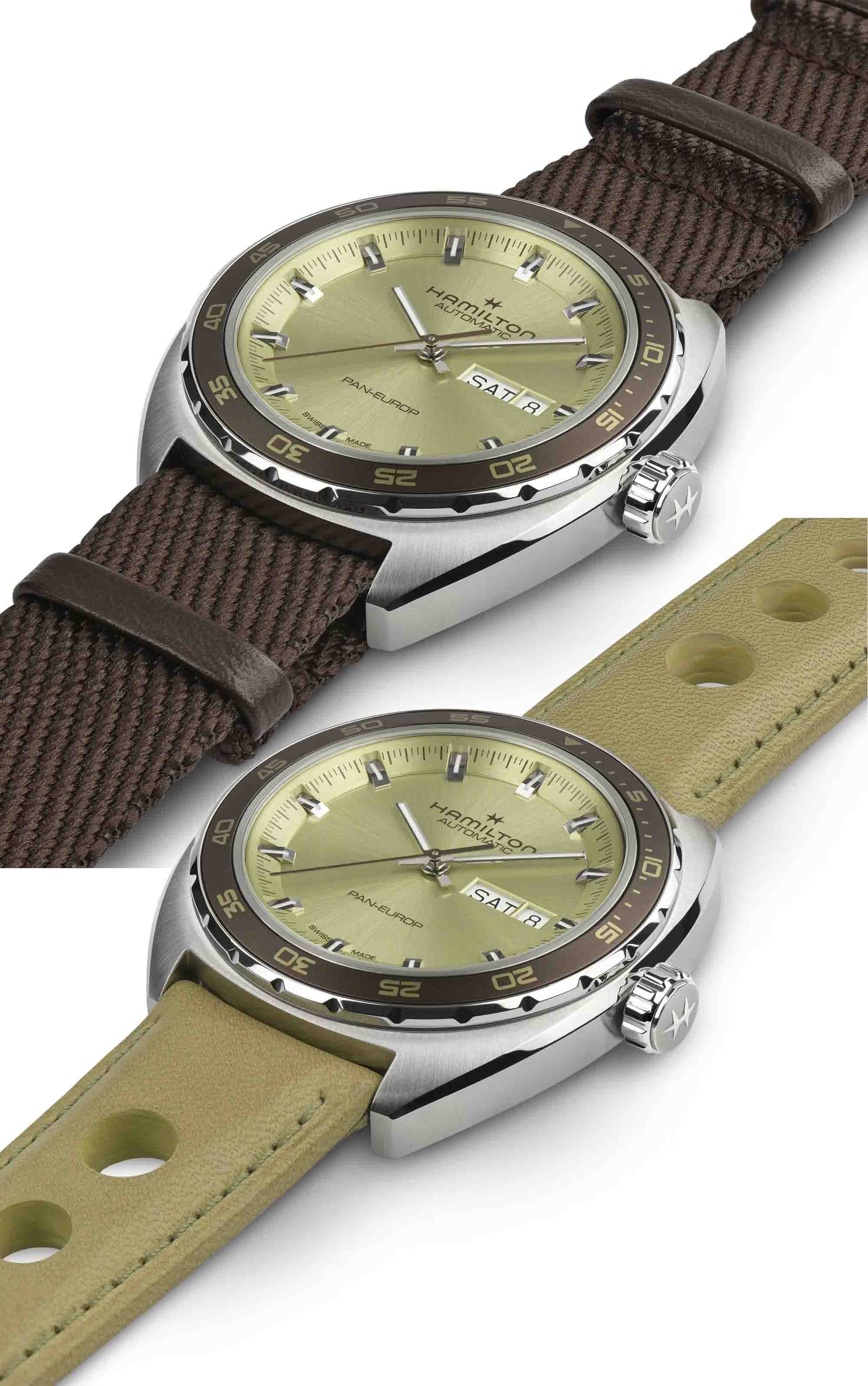 Hamilton Pan Europ Day Date Auto H35445860