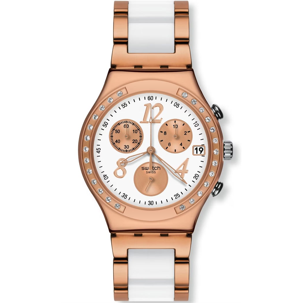 Swatch Ycg406g DREAMWHITE ROSE Kadın Kol Saati