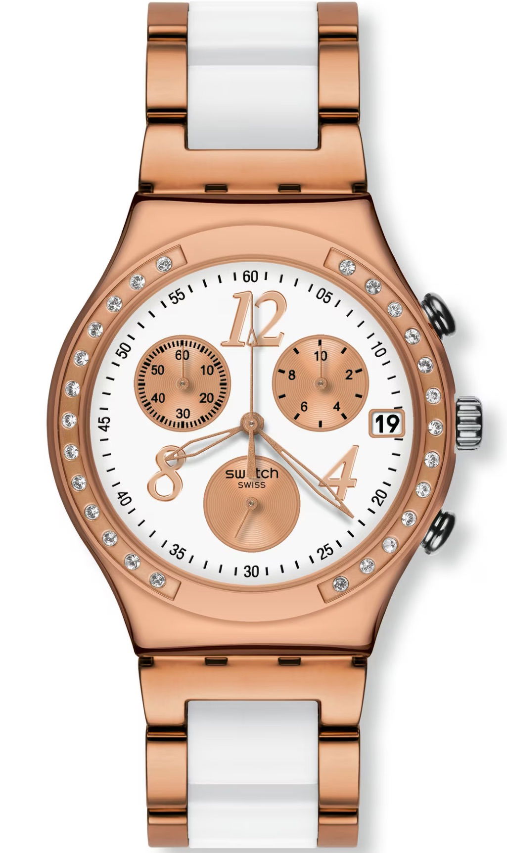 Swatch Ycg406g DREAMWHITE ROSE Kadın Kol Saati