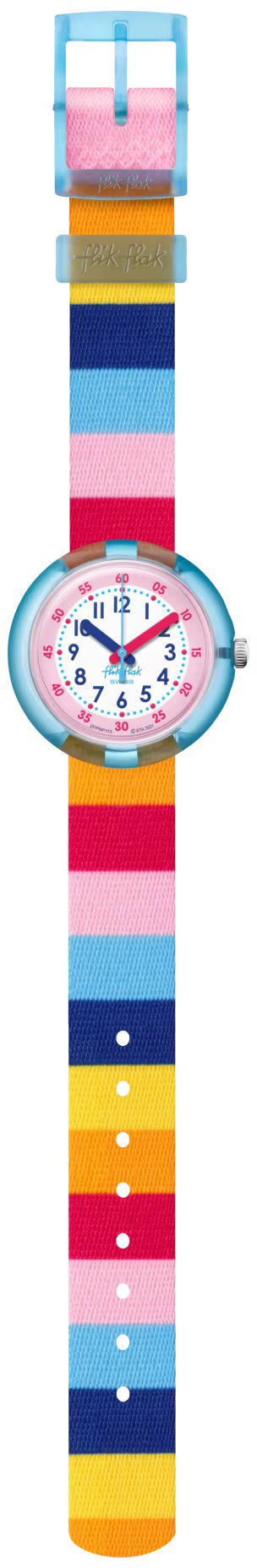 Flik Flak Fpnp113 STRIPY PINK Çocuk Kol Saati