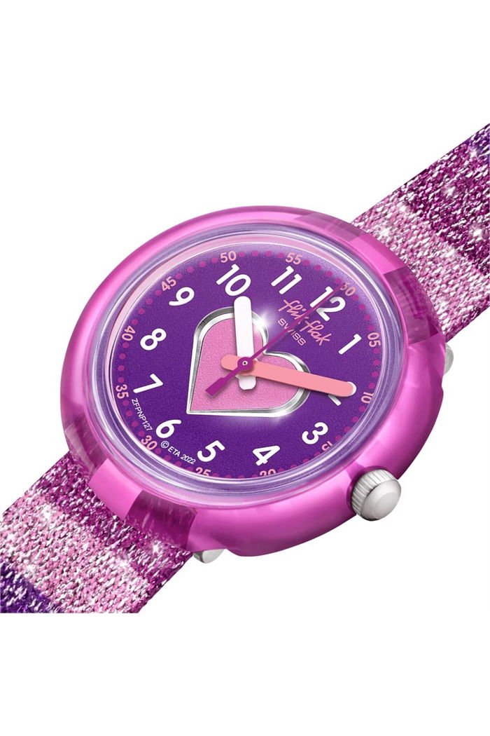 Flik Flak Fpnp127 STRIPY GLITTER Çocuk Kol Saati