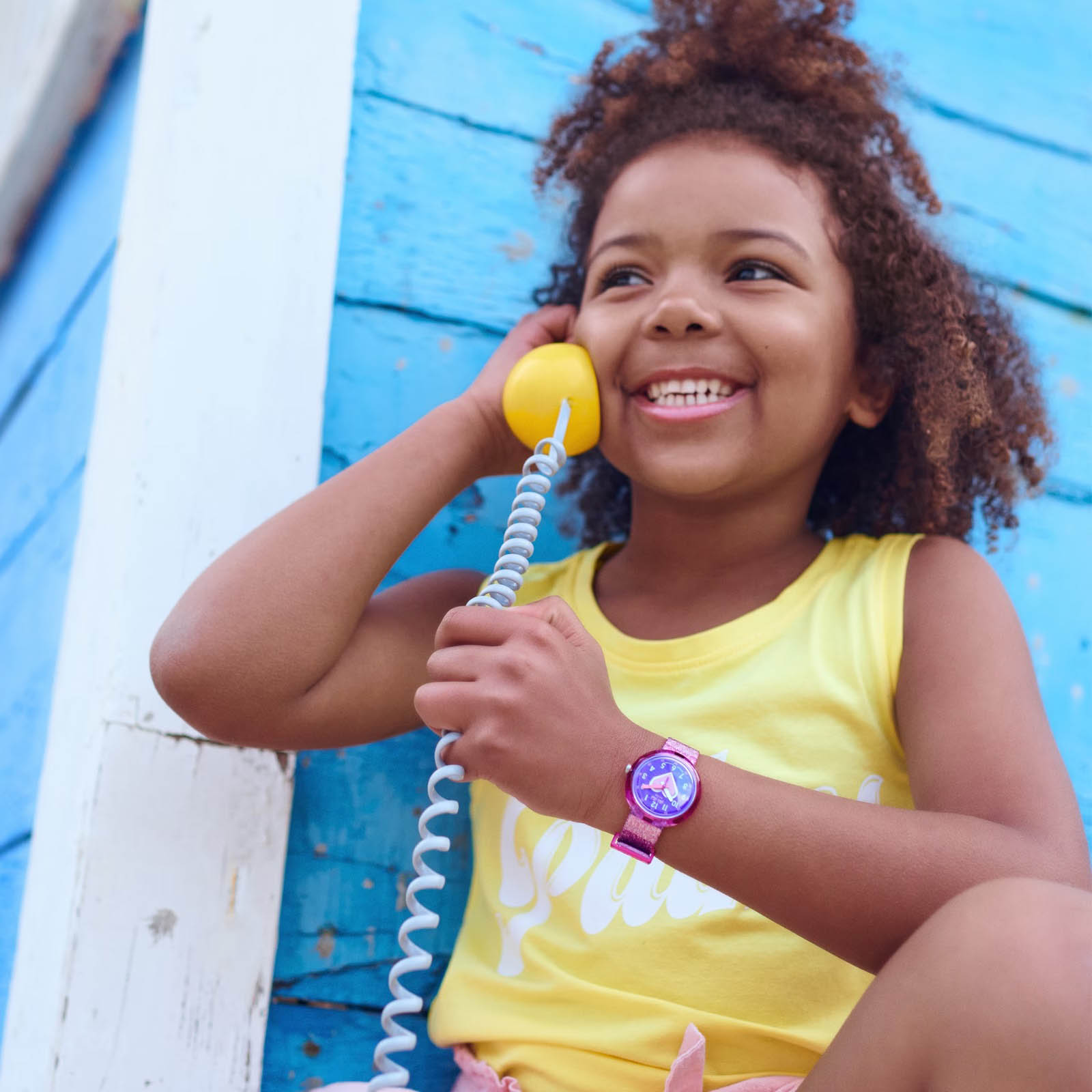 Flik Flak Fpnp127 STRIPY GLITTER Çocuk Kol Saati