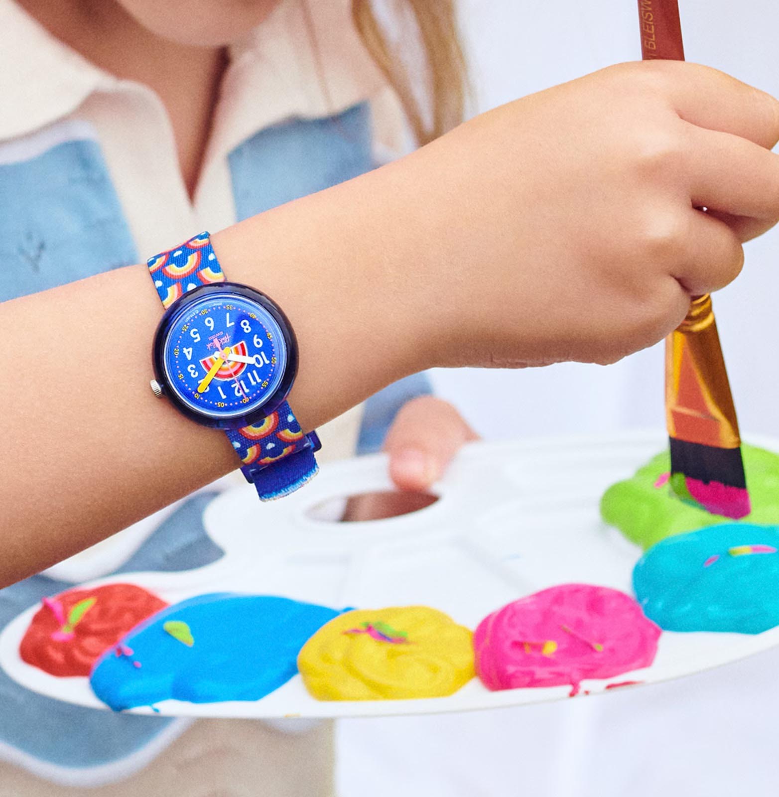 Flik Flak Fpnp111 RAINBOW PARTY Çocuk Kol Saati