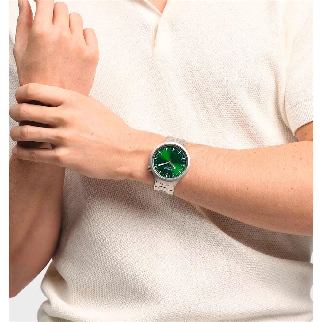 Swatch Sb07s101g FOREST FACE Big Bold Irony