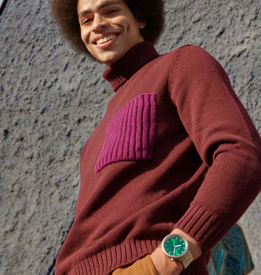 Swatch Sb07s101g Forest Face Big Bold Irony