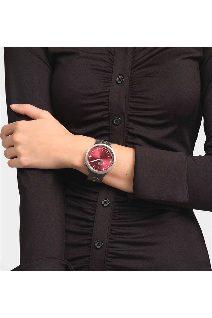 Swatch Sb07s104g SCARLET SHIMMER Big Bold Irony