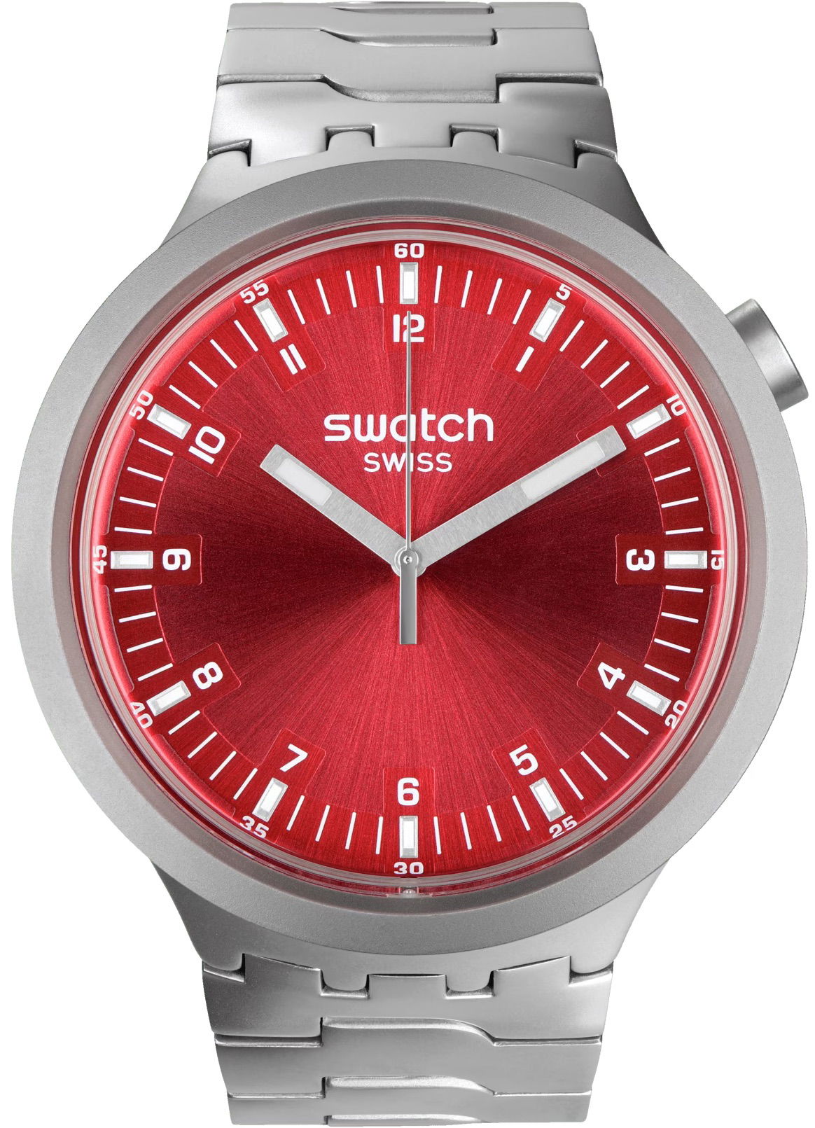 Swatch Sb07s104g Scarlet Shimmer Big Bold Irony
