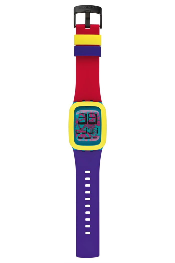Swatch Surs101 YELLOW TANG Dijital Kol Saati