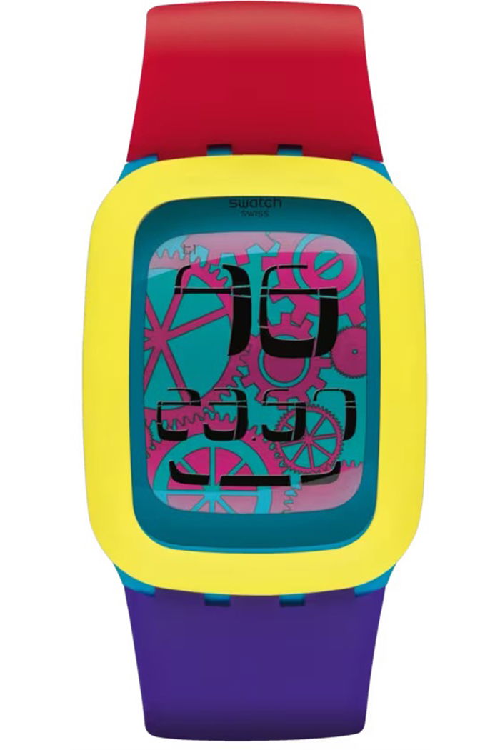 Swatch Surs101 YELLOW TANG Dijital Kol Saati