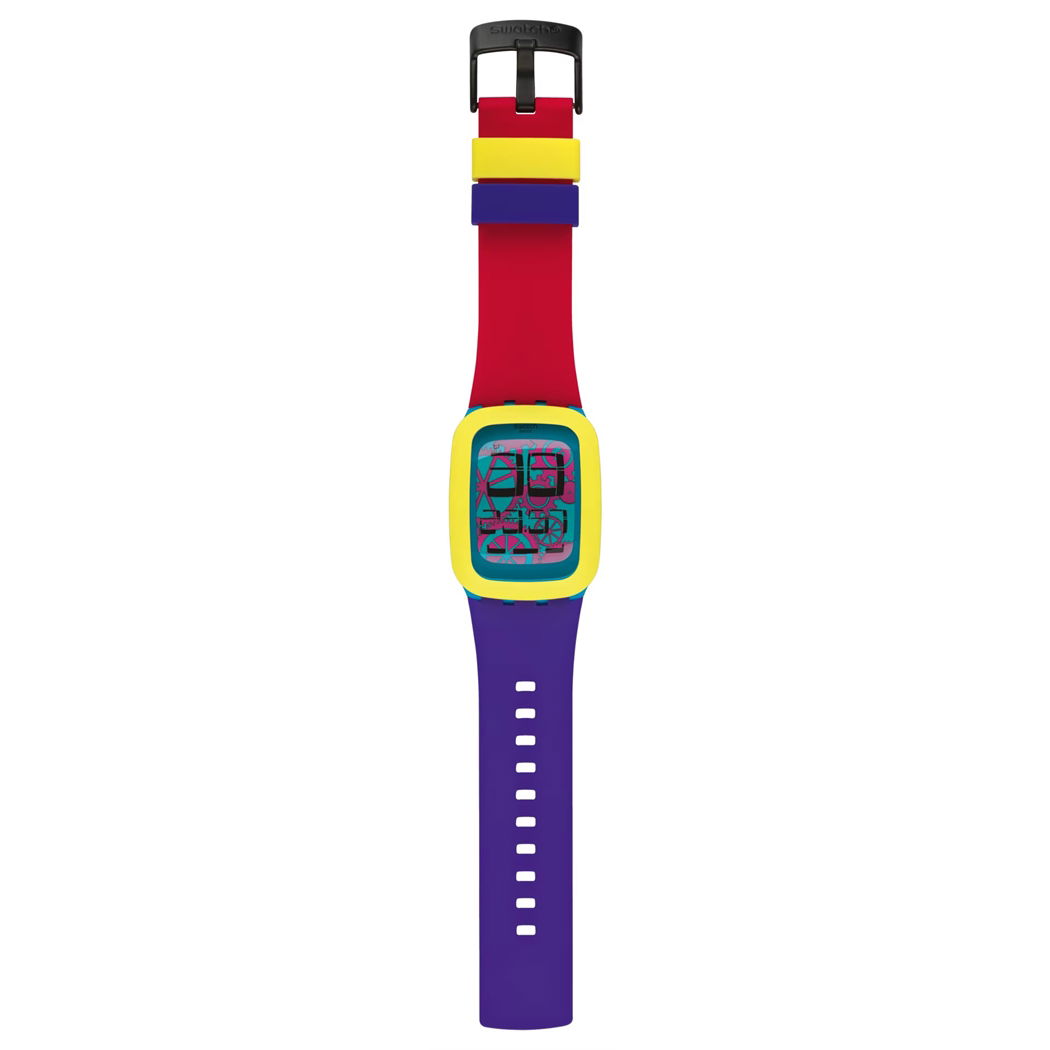 Swatch Surs101 YELLOW TANG Dijital Kol Saati