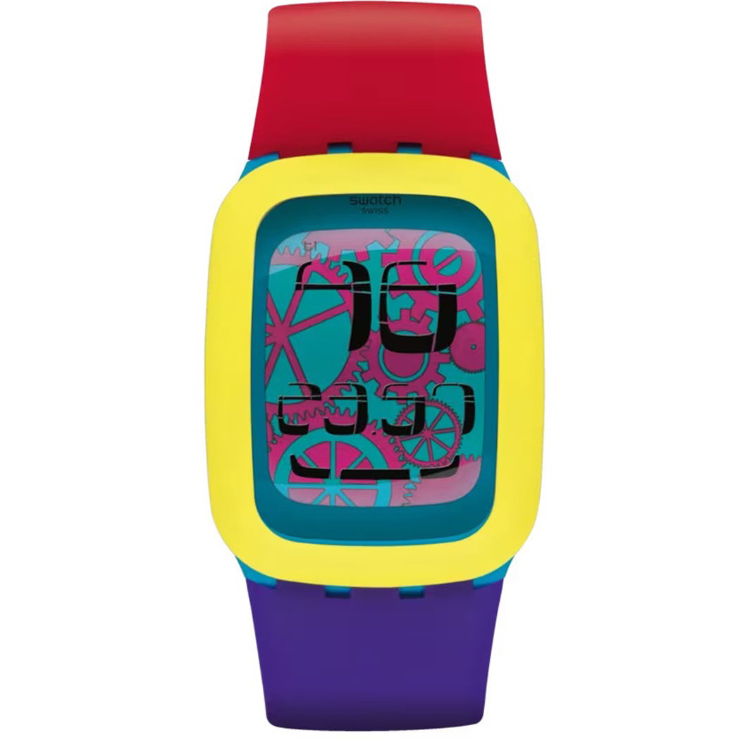 Swatch Surs101 YELLOW TANG Dijital Kol Saati
