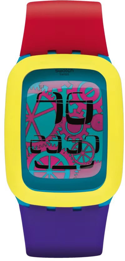 Swatch Surs101 YELLOW TANG Dijital Kol Saati