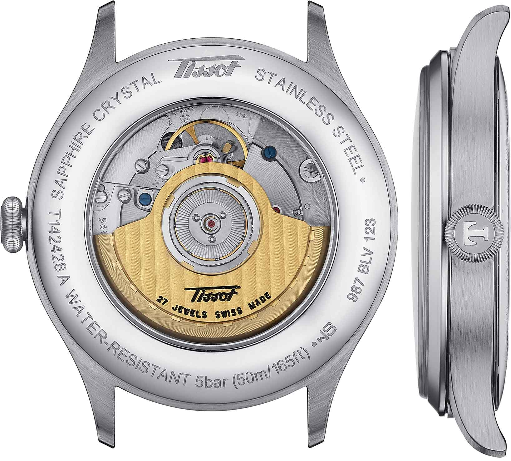 Tissot TİSSOT HERİTAGE SMALL SECOND 1938 COSC T142.428.11.082.00