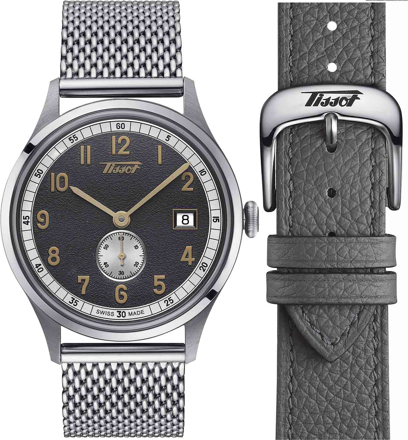 Tissot TİSSOT HERİTAGE SMALL SECOND 1938 COSC T142.428.11.082.00