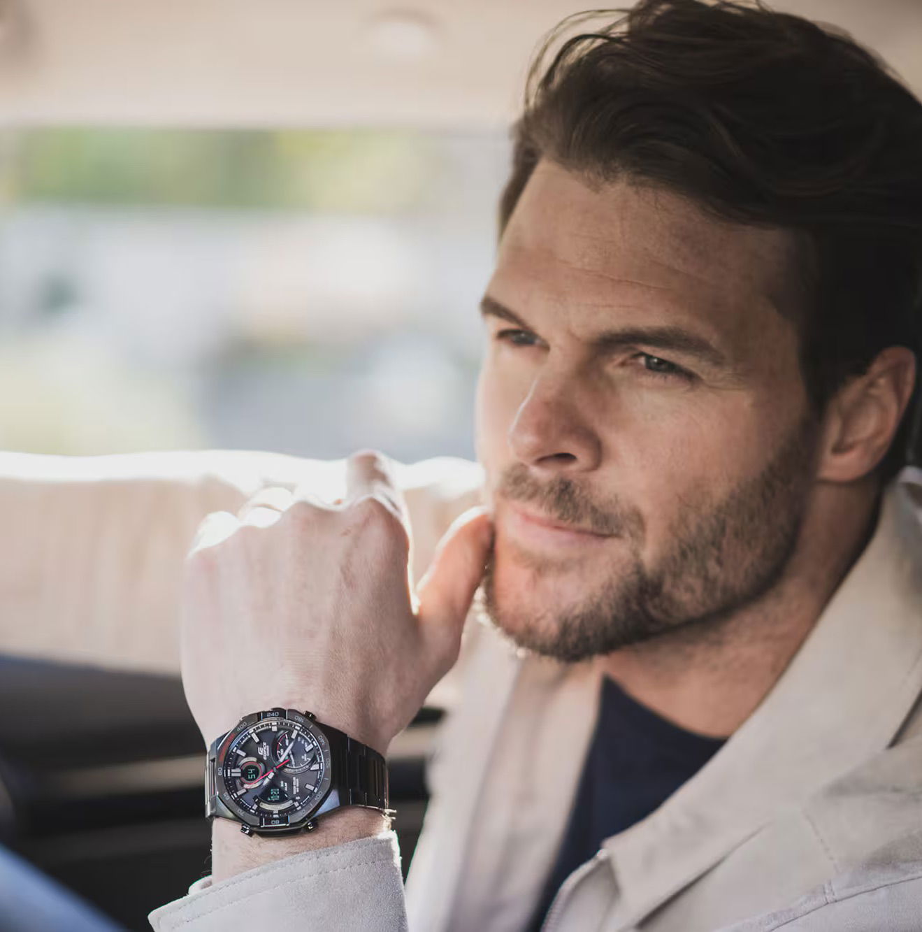 Casio Ecb-950Dc-1Adf Edifice Erkek Kol Saati