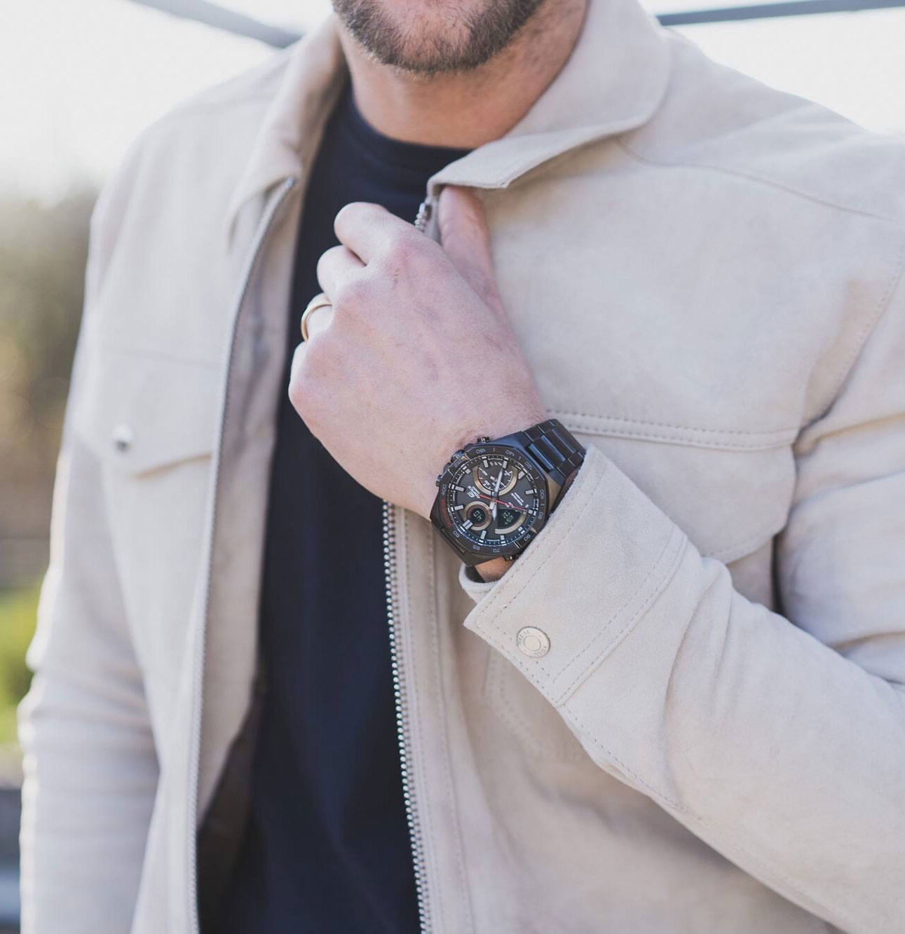 Casio Ecb-950Dc-1Adf Edifice Erkek Kol Saati