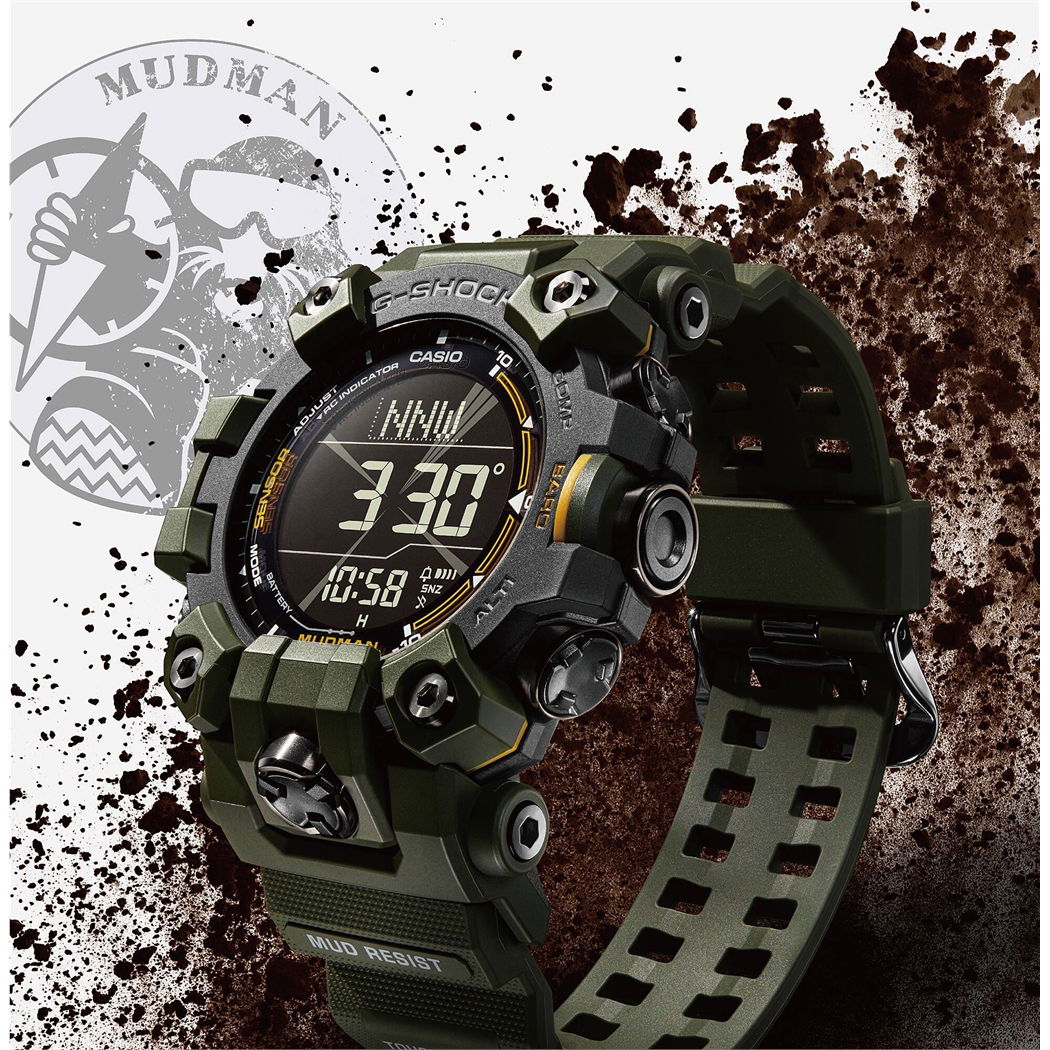 Casio Gw-9500-3Dr G-Shock Mudman Erkek Kol Saati