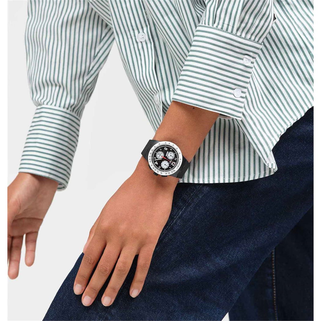 Swatch Susb420 Nothing Basic About Black