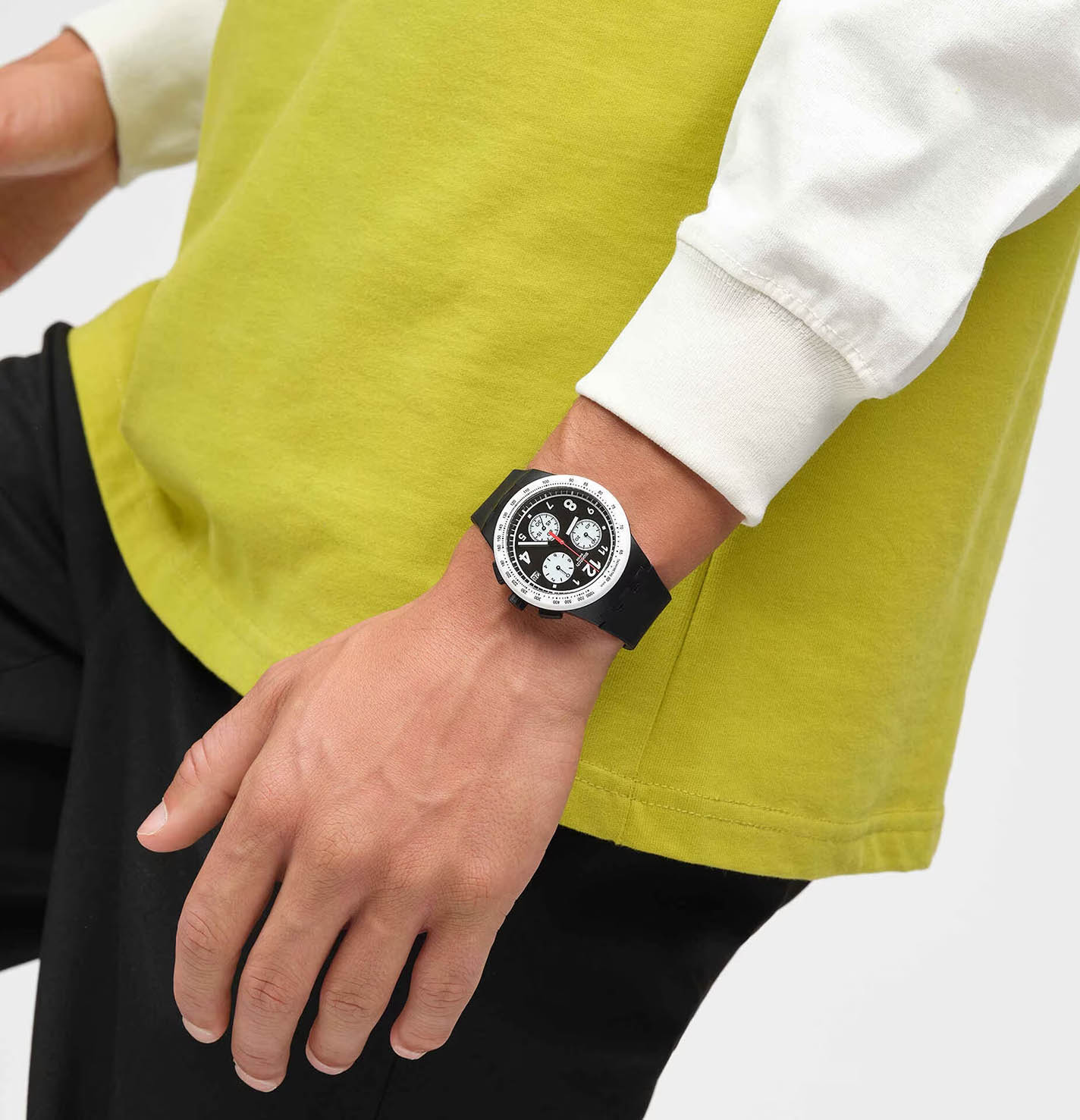 Swatch Susb420 Nothing Basic About Black