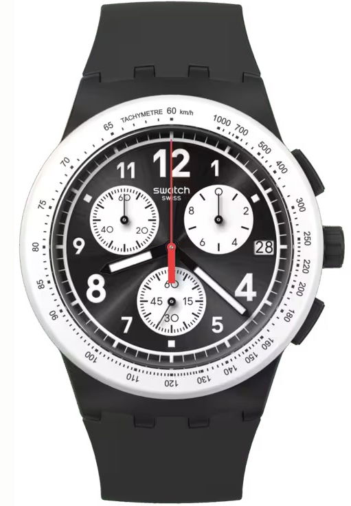 Swatch Susb420 Nothing Basic About Black