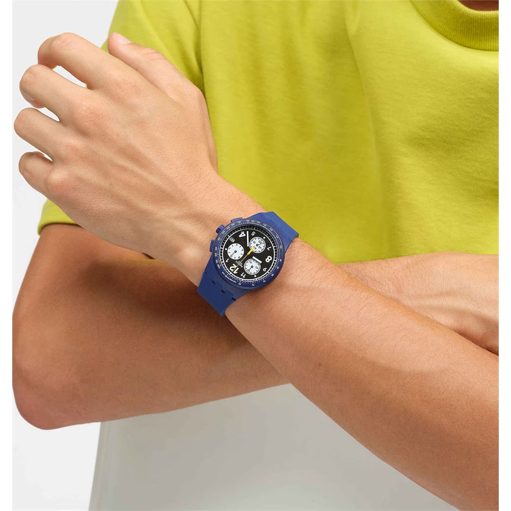Swatch Susn418 Nothing Basic About Blue